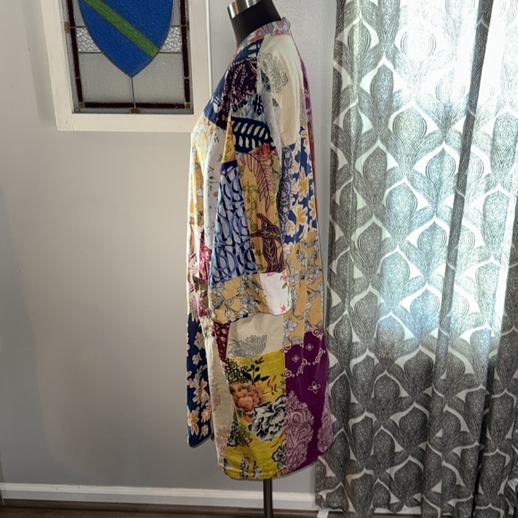 100% Cotton Patchwork Robe/ Duster - Picture 4 of 10
